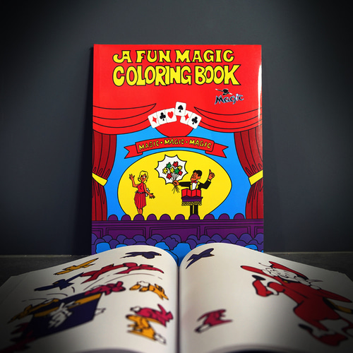 비앤비매직(BNBMAGIC) - 컬러매직북(대형)(Color Magicbook)[스테이지/어린이마술도구/컬러링북]