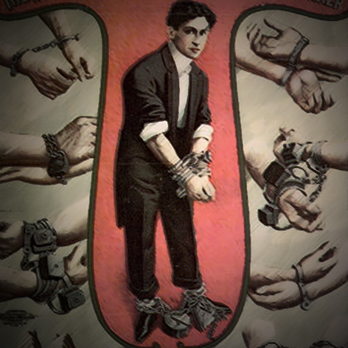 비앤비매직(BNBMAGIC) - 후디니수갑「 탈출마술의 기본이 되는 후디니수갑! 」(Handcuffs of Houdini)[스테이지/초급마술]마술도구/마술용품/비앤비매직/마술배우기