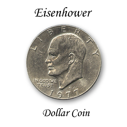 비앤비매직(BNBMAGIC) - 아이젠하워 1달러코인(Eisenhower Dollar-Single Coin Ungimmicked)[동전마술/노멀코인]마술도구/마술용품/비앤비매직