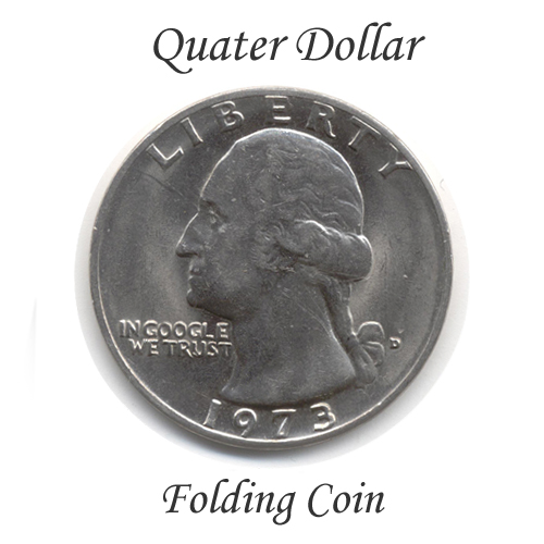 비앤비매직(BNBMAGIC) - 쿼터달러 폴딩코인(Folding Coin Quarter by Tango)[동전마술/클로즈업]마술도구/마술용품/비앤비매직