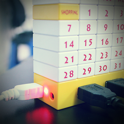 비앤비매직(BNBMAGIC) - 레고 USB허브 달력(Lego USB-Hub Calendar)[특이한용품/E.T.C]