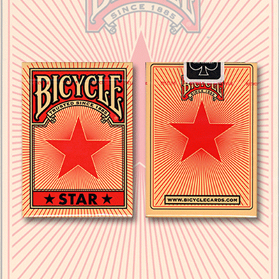 비앤비매직(BNBMAGIC) - 레드스타덱(Bicycle Red Star Playing Cards)[카드마술/노멀카드덱]마술도구/마술용품/비앤비매직
