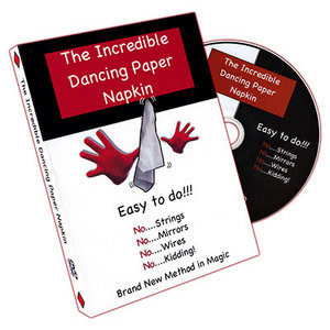 비앤비매직(BNBMAGIC) - 댄싱냅킨DVD(The Incredible Dancing Paper Napkin)