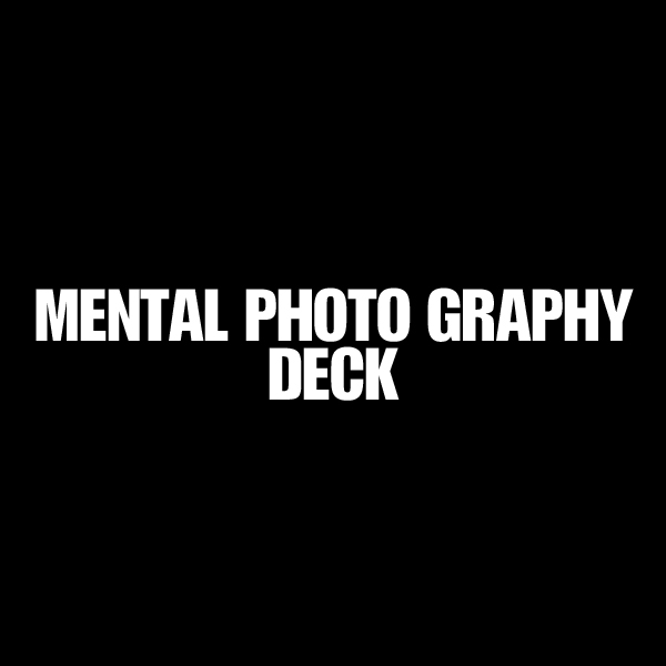 멘탈포토그래피덱(Mental PhotoGraphy Deck)[카드마술/클로즈업/트릭카드]
