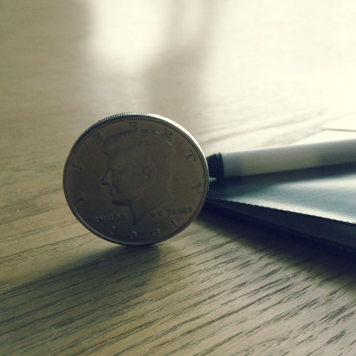 뉴하프달러 미라클코인(Half Dollar Miracle Coin)[동전마술도구/클로즈업/미라클코인]