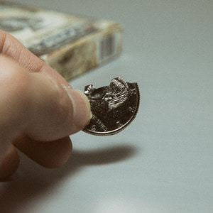 바이트코인(Bite Coin)[동전마술/클로즈업]