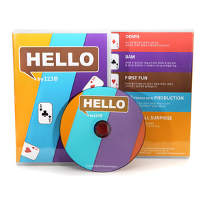 비앤비매직(BNBMAGIC) - HELLO 헬로 by 123분(이정재)(HELLO)[카드마술 DVD]