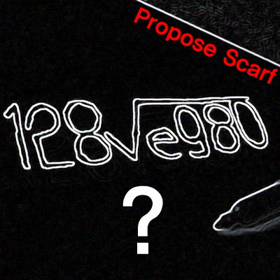 하트스카프(Propose Scarf)[프로포즈/스펀지마술/스테이지/학예회]마술도구/마술용품/비앤비매직