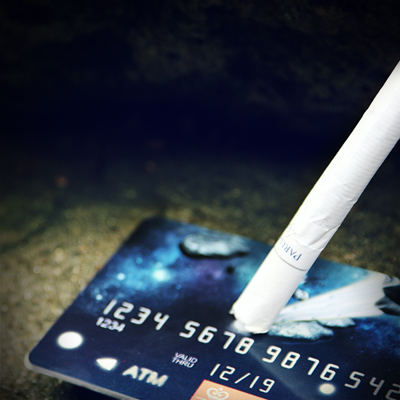 미라클신용카드「 신용카드위에서 움직이는 담배 」(Miracle Credit Card)[클로즈업/스트릿]마술도구/마술용품/비앤비매직/마술배우기
