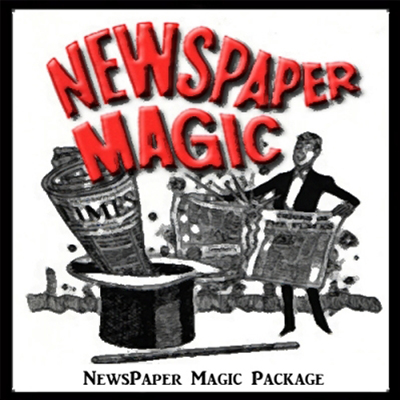 비앤비매직(BNBMAGIC) - 신문지마술패키지(Newspaper Illusion)[스테이지/학예회/장기자랑]마술도구/마술용품/비앤비매직