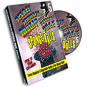 Sponge Balls Tricks DVD by Patrick Page(패트릭페이지의 스펀지볼 렉쳐)